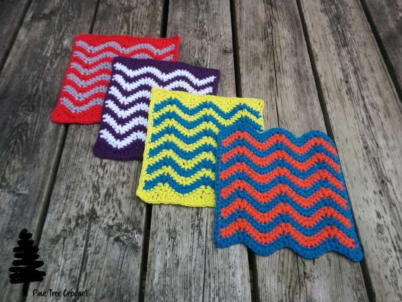 15 Free Crochet Dishcloth Patterns