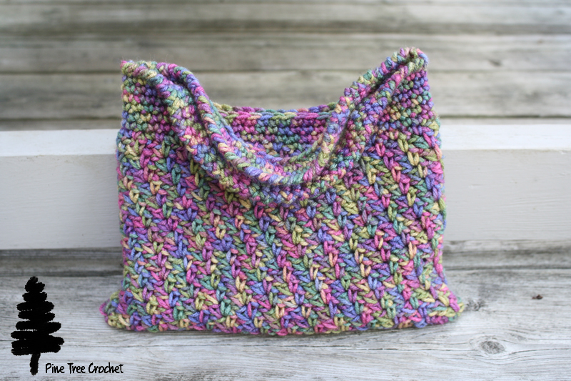 Neo Herringbone Crochet Bag – FREE Pattern – Lakeside Loops